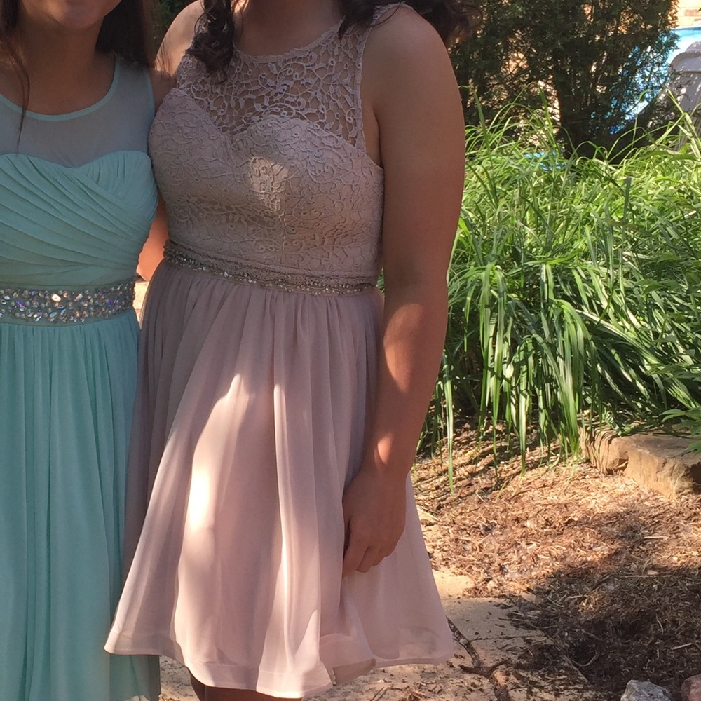 formal 2 piece dress (size 9)